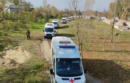 Минздрав Крыма принимает участие в эвакуации жителей Херсонской области