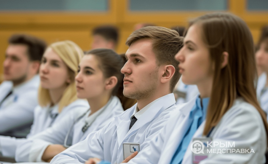 140 студентов медиков вышли на работу в поликлиники Крыма, чтобы помочь врачам
