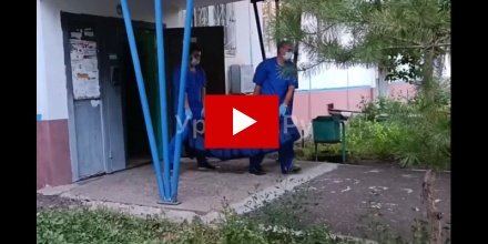 Опубликовано видео с места убийства врача в Оренбурге